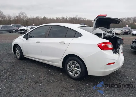 2019 Chevrolet Cruze Ls from USA, damaged, VIN 1G1BC5SM8K7126154